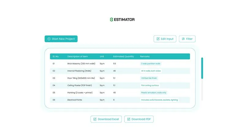Dashboard view of a website showing a detailed list of items, including titles and options for user interaction.